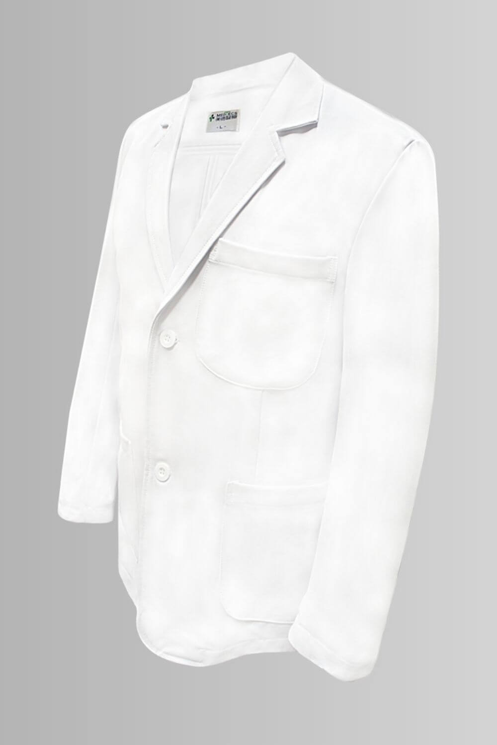 美德醫師袍 短版 長袖短袍